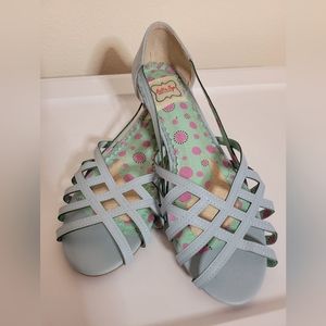 Bettie Page Peep Toe Sandals